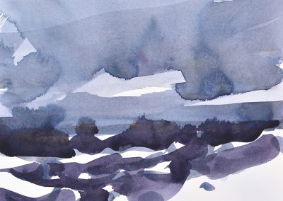 Big sea on the Suffolk Coast